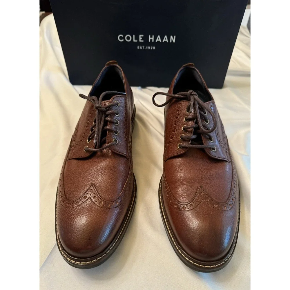 Men's Cole Haan Watson Casual Wingox Woodbury Size 8 M New in Box. C27089